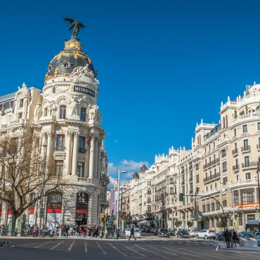 Ubicación Hostal América en Madrid